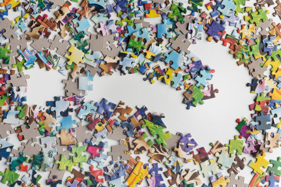 How puzzles are cut.